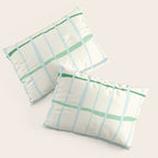 Summer lines mint Pillow Sham Gallery Image 3