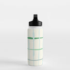 Summer lines mint Water Bottle Gallery Image 3