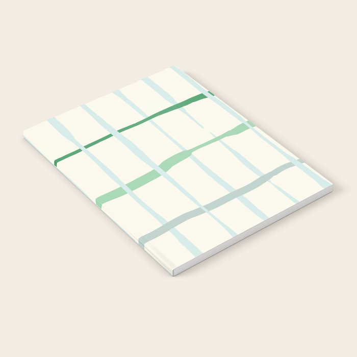 Summer lines mint Notebook Gallery Image 2