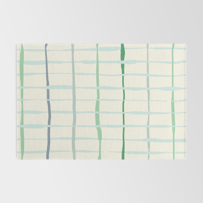 Summer lines mint Rug Gallery Image 2