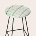 Summer lines mint Stool Gallery Image 2