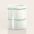 Summer lines mint Coffee Mug Gallery Image 4