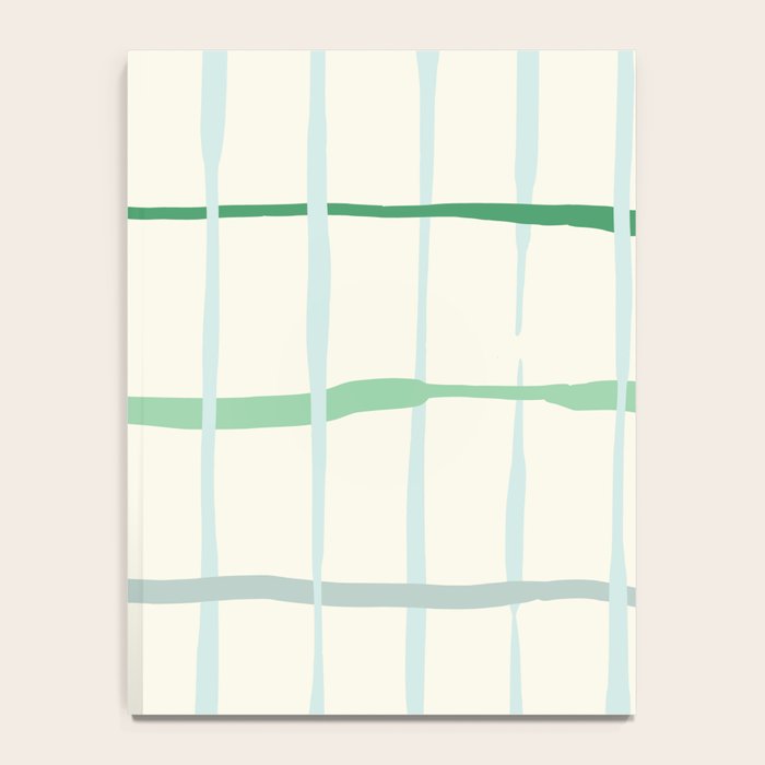 Summer lines mint Notebook Gallery Image 4