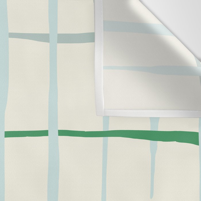 Summer lines mint Wall Tapestry Gallery Image 3