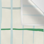 Summer lines mint Wall Tapestry Gallery Image 3