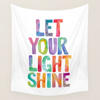 Let Your Light Shine Wall Tapestry Gallery Image 4