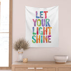 Let Your Light Shine Wall Tapestry Gallery Image 2