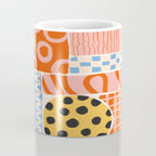 Mid Century Collage | PATTERN 03: The Retro Edition Coffee Mug Gallery Image 4