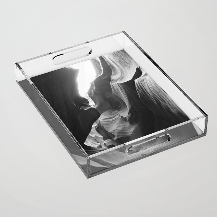 ANTELOPE CANYON XXXI / Arizona Desert Acrylic Tray Gallery Image 1