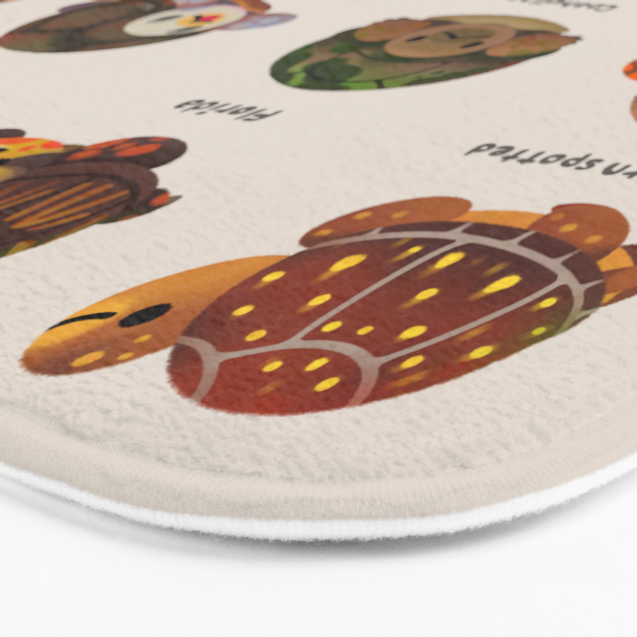 Box turtle Bath Mat Gallery Image 3