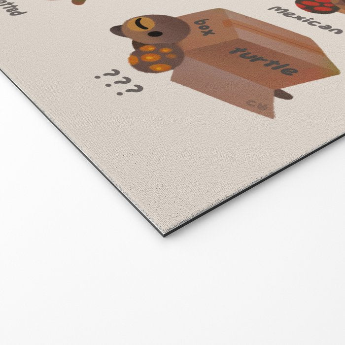 Box turtle Welcome Mat Gallery Image 2