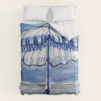 Blue Beach Umbrella Shade Comforter Gallery Image 6