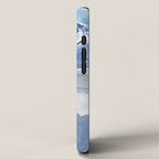 Blue Beach Umbrella Shade iPhone Case Gallery Image 2