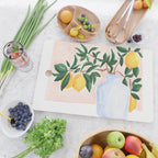 Lemon Tree Branch in a Vase II Cutting Board Gallery Image 2