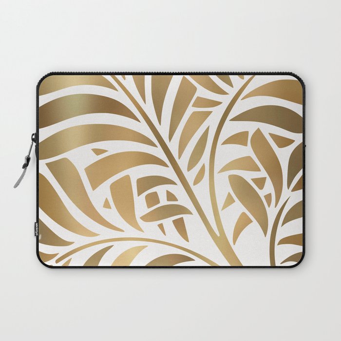 Art Deco Gold Leaf  Laptop Sleeve Gallery Image 1