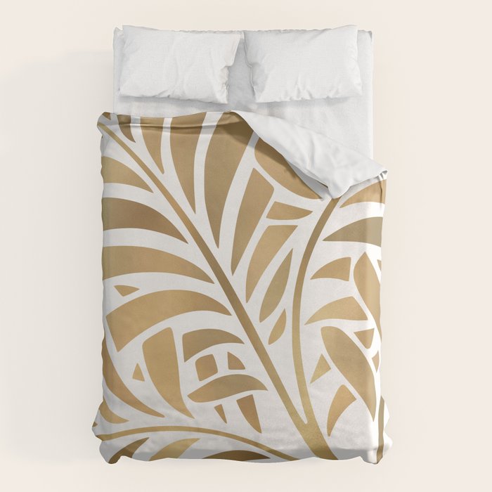 Art Deco Gold Leaf  Duvet Cover Gallery Image 6