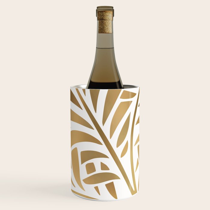 Art Deco Gold Leaf  Wine Chiller Gallery Image 1