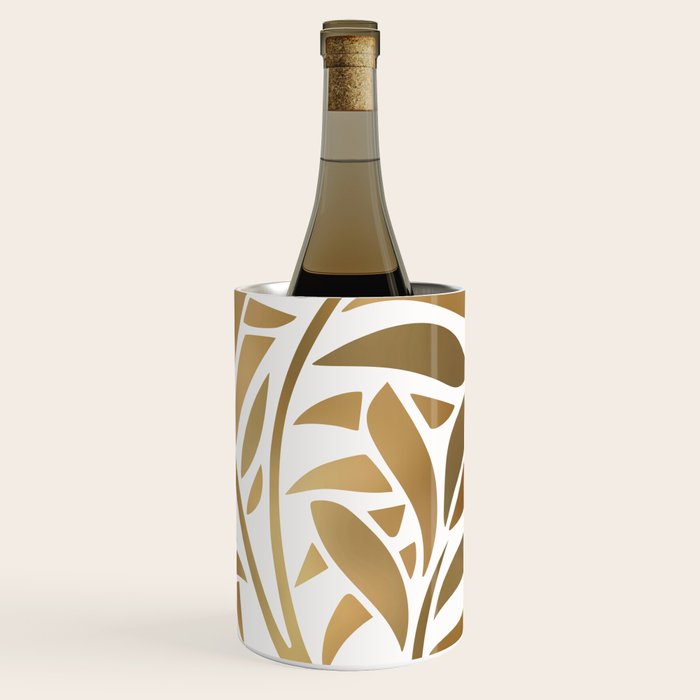 Art Deco Gold Leaf  Wine Chiller Gallery Image 3