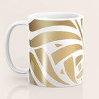 Art Deco Gold Leaf  Coffee Mug Gallery Image 3