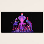 Christmas in the deep sea Desk Mat Gallery Image 3