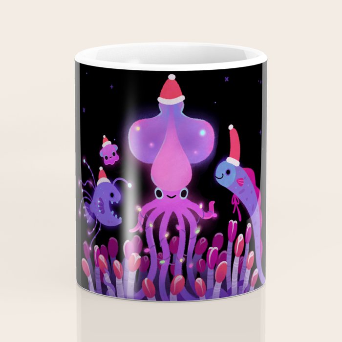 Christmas in the deep sea Coffee Mug Gallery Image 4