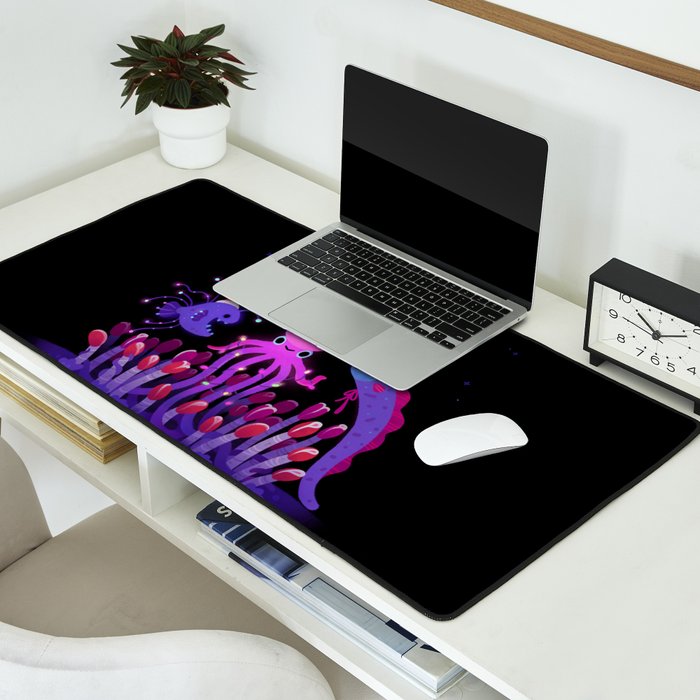 Christmas in the deep sea Desk Mat Gallery Image 2