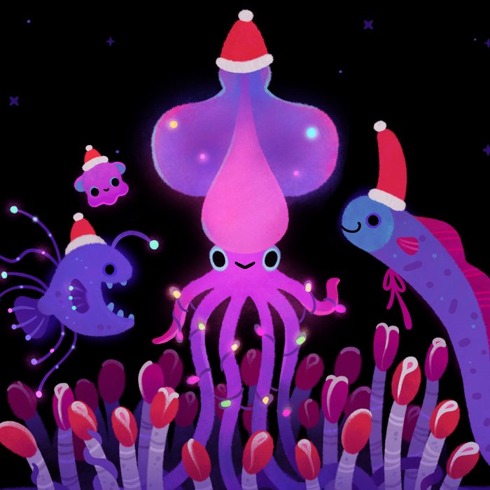 Christmas in the deep sea Coffee Mug Gallery Image 2