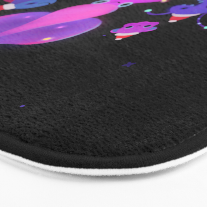 Christmas in the deep sea Bath Mat Gallery Image 3