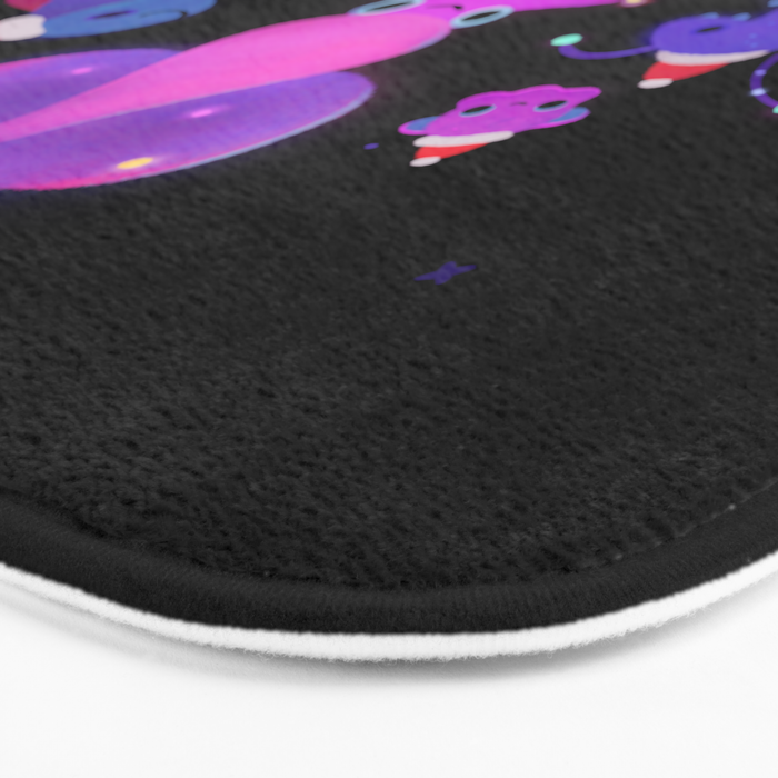 Christmas in the deep sea Bath Mat Gallery Image 3