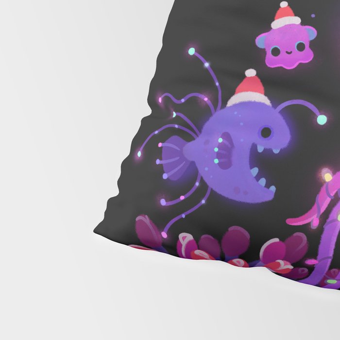 Christmas in the deep sea Pillow Sham Gallery Image 4