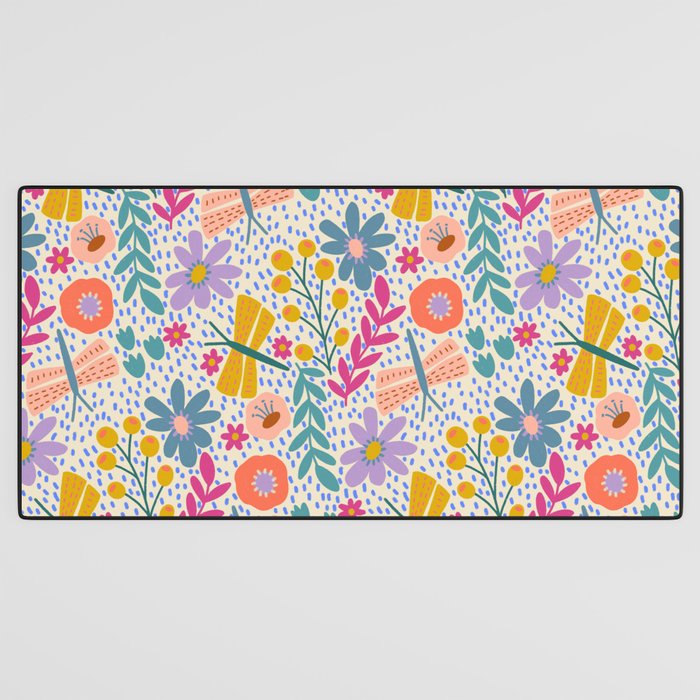 Happy Bloom Desk Mat Gallery Image 3