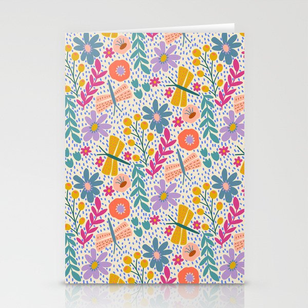 Happy Bloom Stationery Card Gallery Image 1