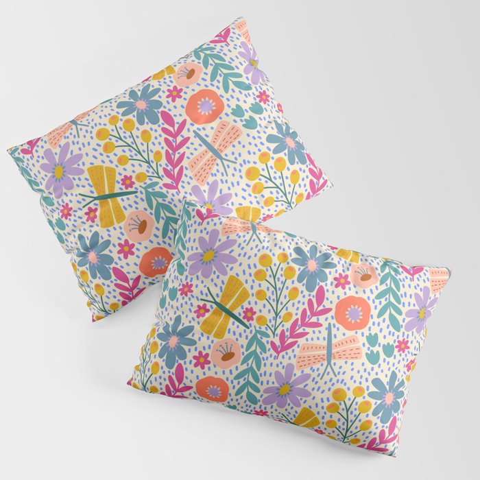 Happy Bloom Pillow Sham Gallery Image 1
