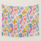 Happy Bloom Wall Tapestry Gallery Image 4