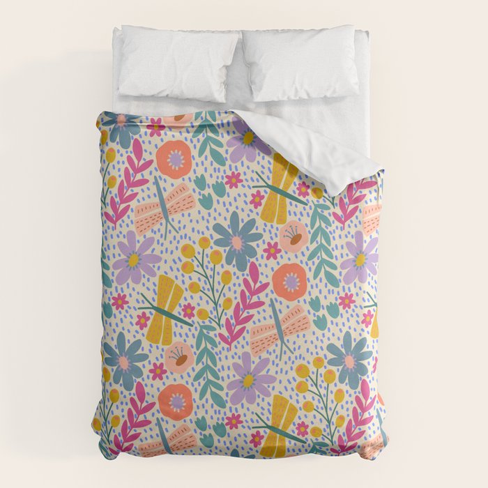 Happy Bloom Duvet Cover Gallery Image 1