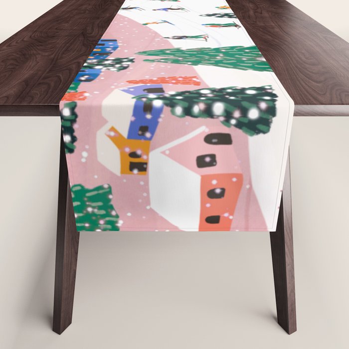 Winter Holiday Table Runner Gallery Image 1