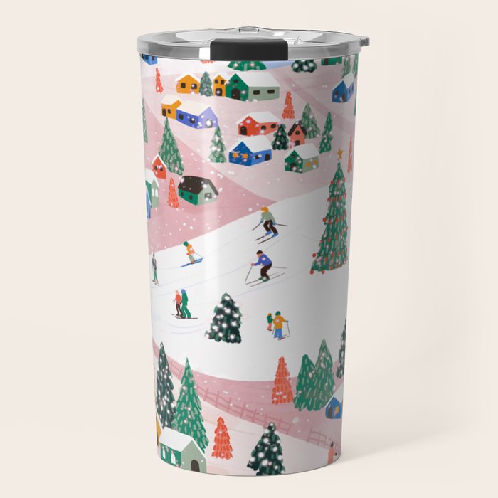 Winter Holiday Travel Mug Gallery Image 1