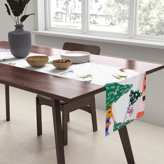 Winter Holiday Table Runner Gallery Image 2