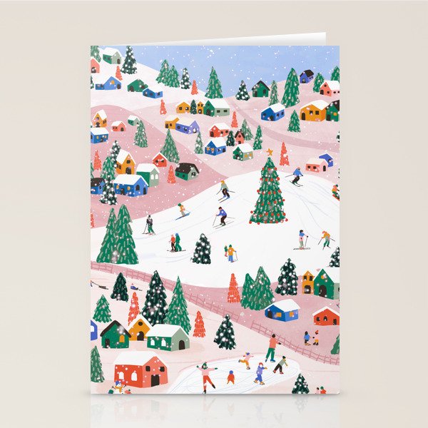 Winter Holiday Stationery Card Gallery Image 2
