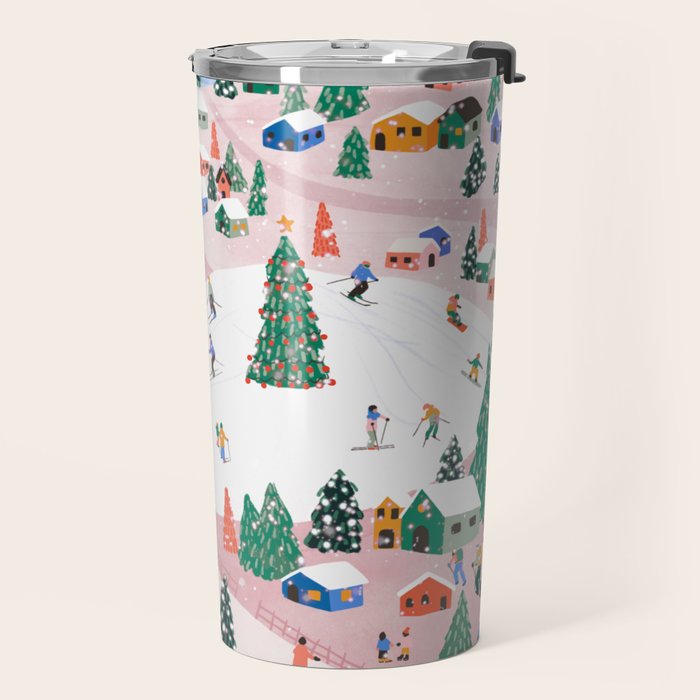Winter Holiday Travel Mug Gallery Image 2