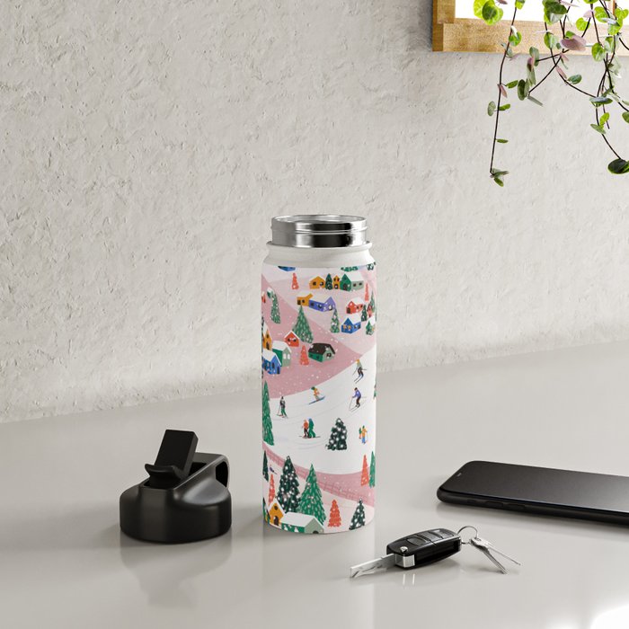 Winter Holiday Water Bottle Gallery Image 4