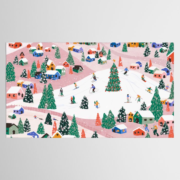 Winter Holiday Tablecloth Gallery Image 2