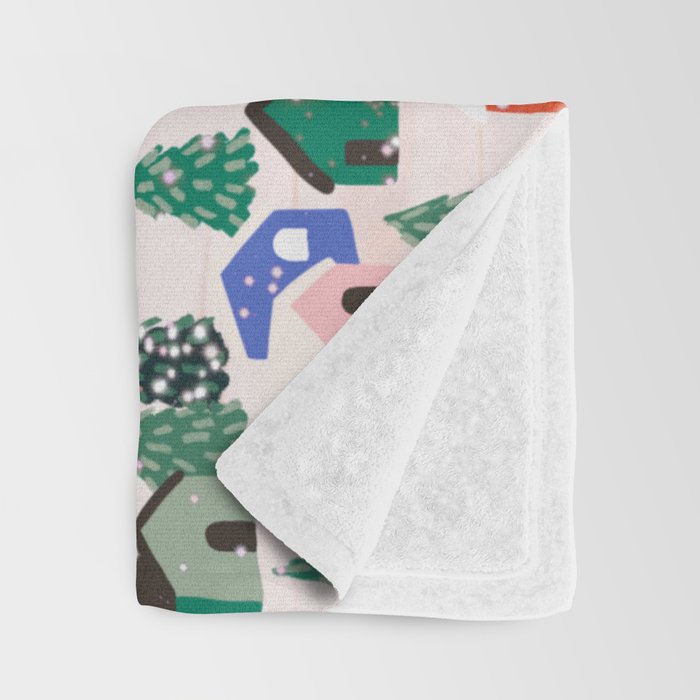 Winter Holiday Throw Blanket Gallery Image 3