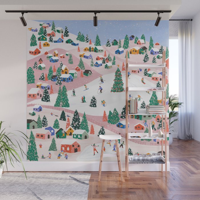 Winter Holiday Wall Mural Gallery Image 1