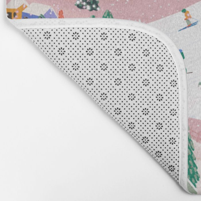 Winter Holiday Bath Mat Gallery Image 2