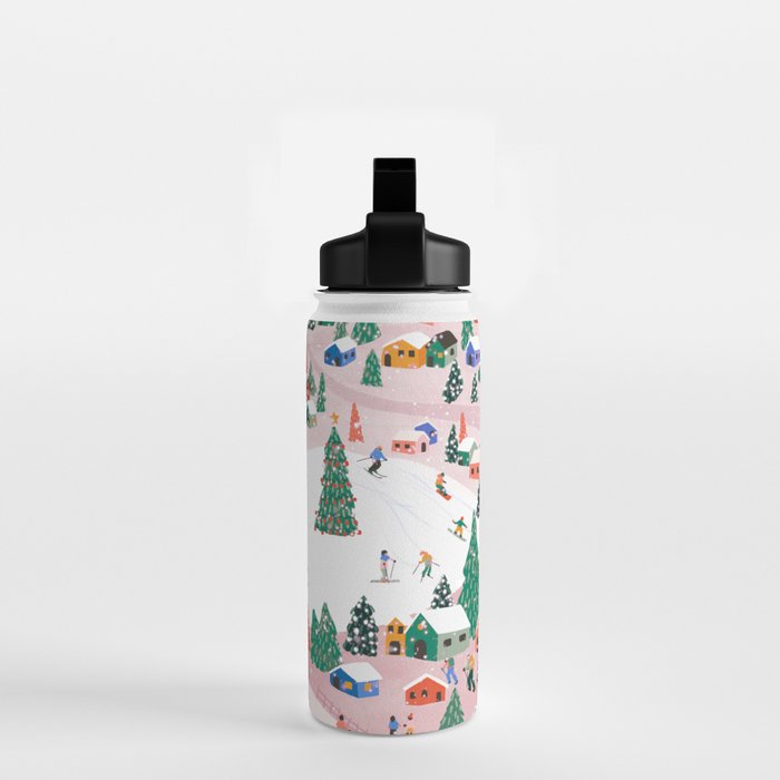 Winter Holiday Water Bottle Gallery Image 2