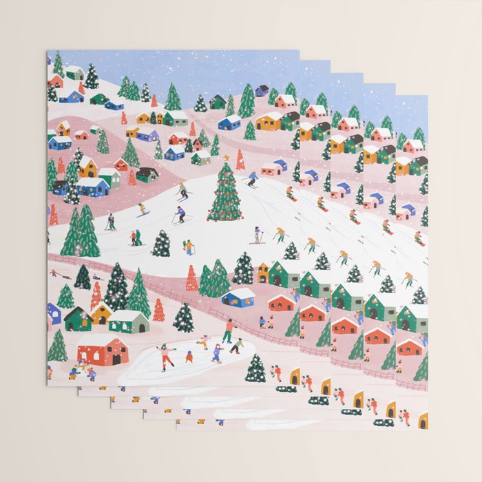 Winter Holiday Wrapping Paper Gallery Image 3