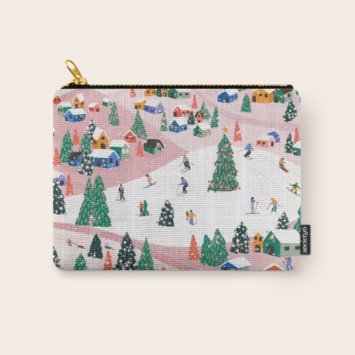 Winter Holiday Carry All Pouch Gallery Image 1