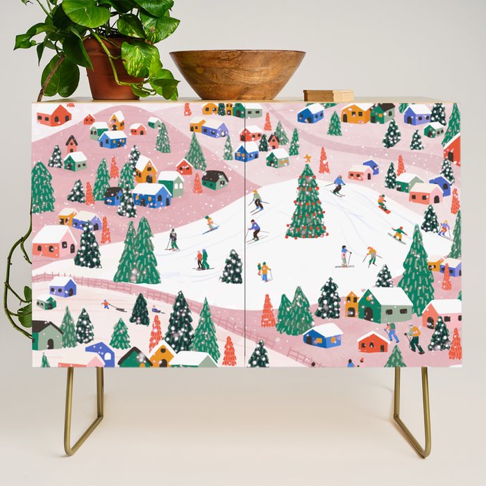 Winter Holiday Credenza Gallery Image 1