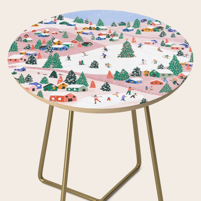 Winter Holiday Side Table Gallery Image 2